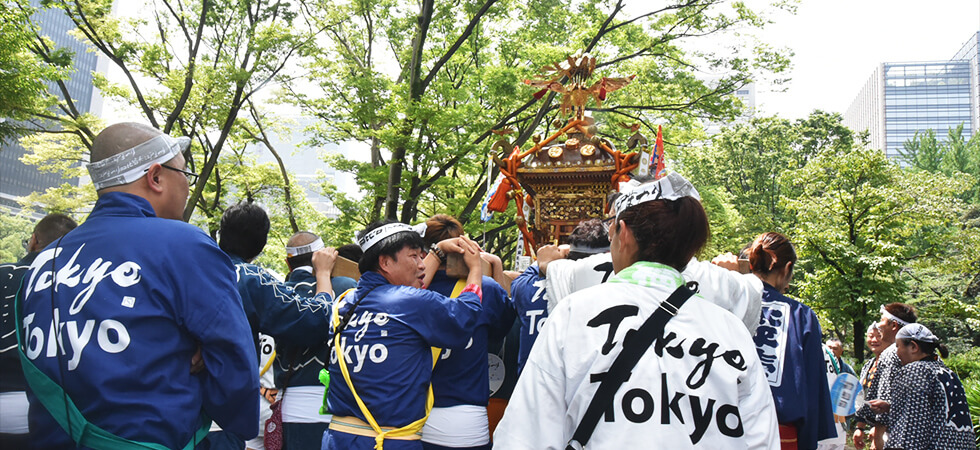 日比谷大江戸まつり2019 キービジュアル