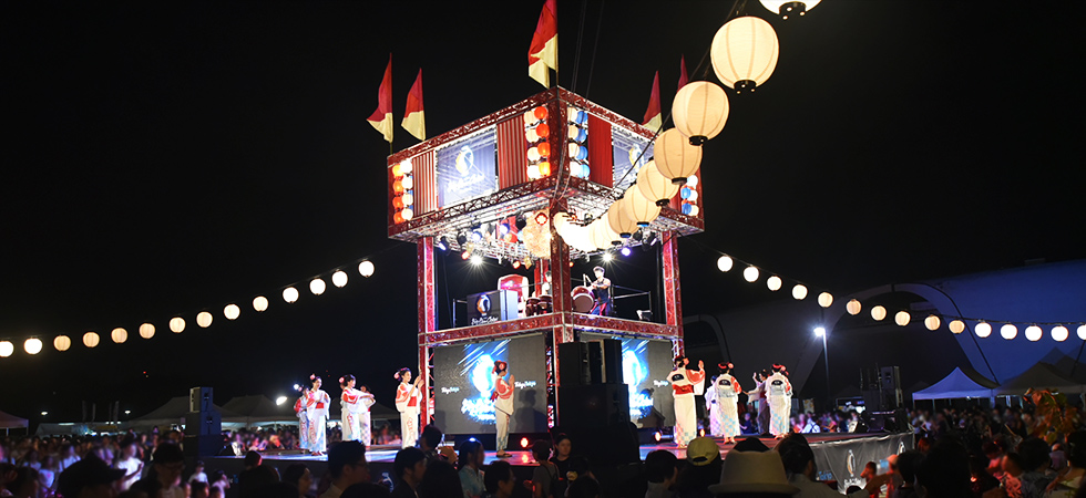 Tokyo Big Bon Odori Festival 2019 (東京大盆踊り大会2019) キービジュアル
