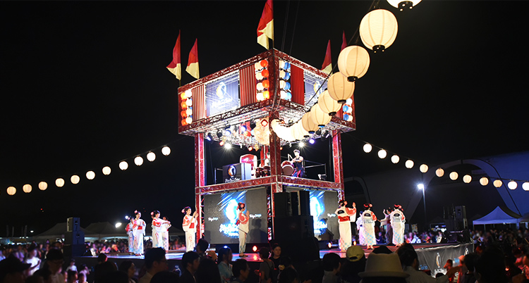 Tokyo Big Bon Odori Festival 2019 (東京大盆踊り大会2019) キービジュアル